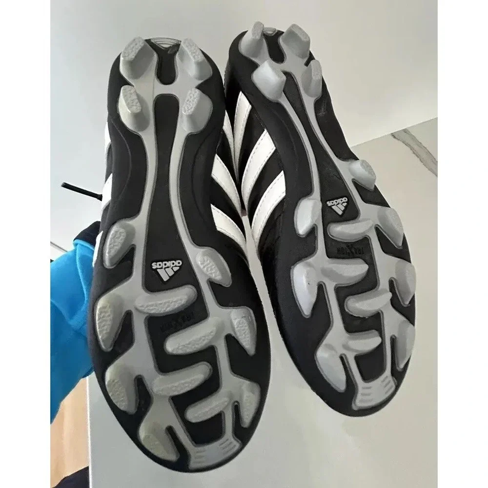 New Adidas Kids Soccer Shoes Youth 3 New Black White Or Football Baseball